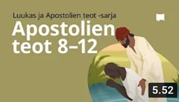 Osa 7 - Apostolien teot 